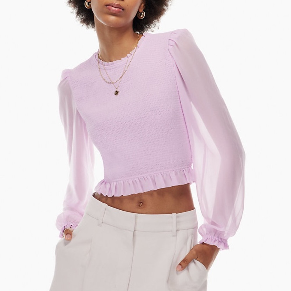 Wilfred tempest blouse - granite blue